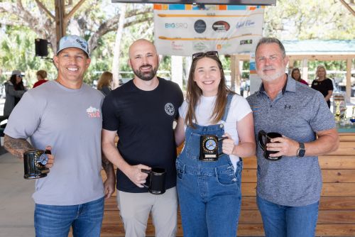 Winning team at RASM Sporting Clay Tournament